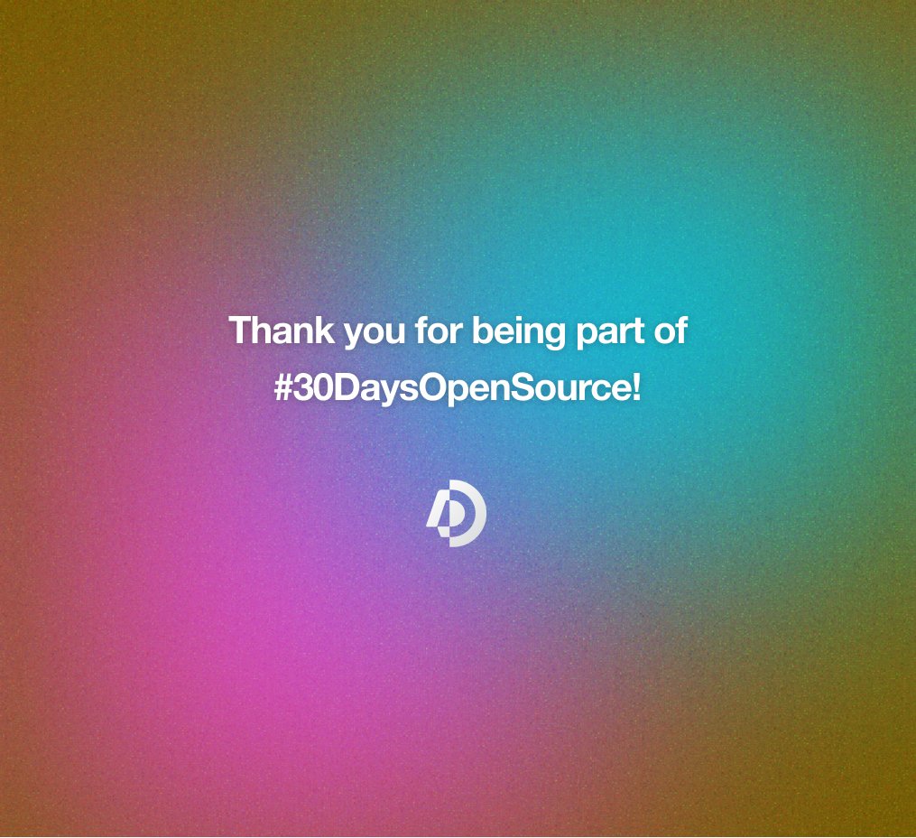 30daysopensource-thank-you